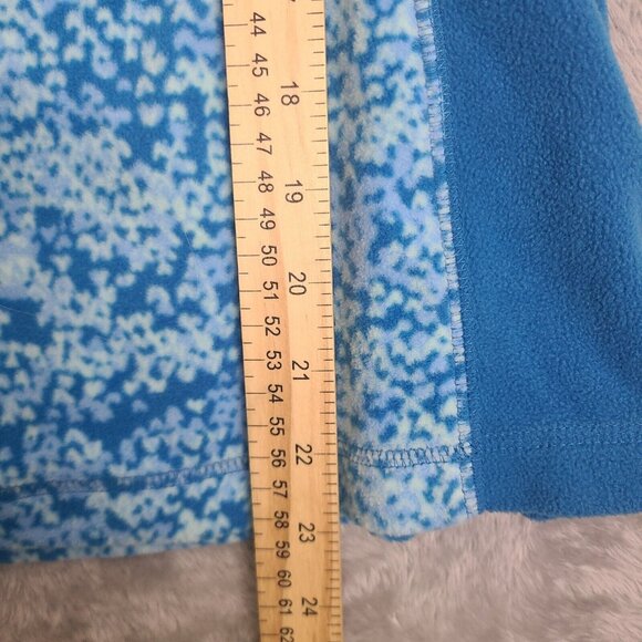 Columbia Sportswear Blue 1/4 Zip Fleece Artic Air Jacket Sweater Womens Size S - Picture 6 of 10
